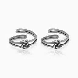 giva Women Sterling Silver Toe Rings image 2