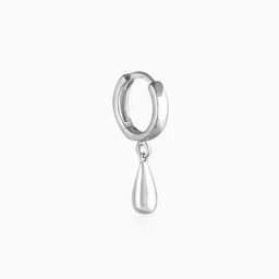 giva Women Sterling Silver Stone-Studded Drop Earrings image 2