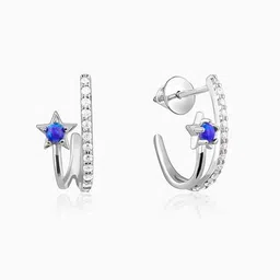 giva Women Sterling Silver Hoop Earrings image 2