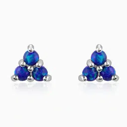 giva Women Sterling Silver Stud Earrings image 2