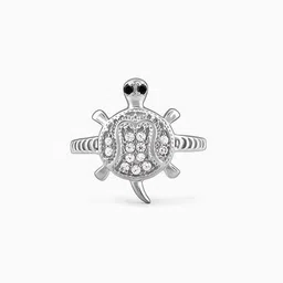 giva Men Sterling Silver Tortoise Ring image 2