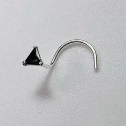 arte Women Sterling Silver Nose Pin image 2