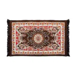 rrc Floral Print Pooja Asan Mat 48" x 28" image 2