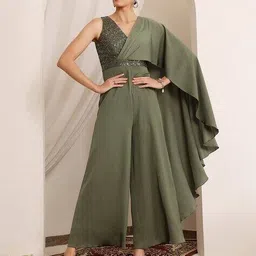 miss chase Women Embellished Jumpsuit image 2