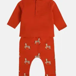 miniklub Boys Graphic Print T-Shirt & Joggers Set image 2