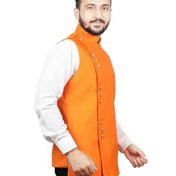 sg leman Nehru Jacket with Asymmetric Hem image 2