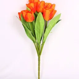 home bloom Decorative Artificial Tulip Flower Bunch image 2
