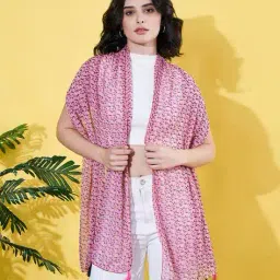 anvi be yourself Pack of 2 Women Printed Scarves image 2