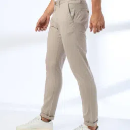 netplay Men Ultimate Tapered Fit Flat-Front Chinos image 2