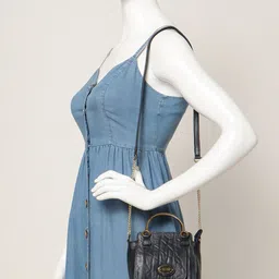 hidesign Textured Leather Sling Bag image 2