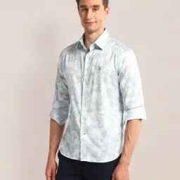 us polo assn. Men Printed Regular Fit Shirt image 2