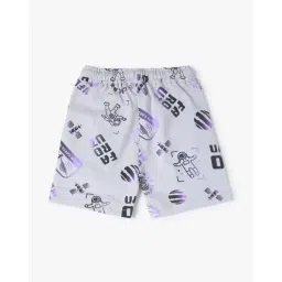 yousta Boys Graphic Print Regular Fit Shorts image 2
