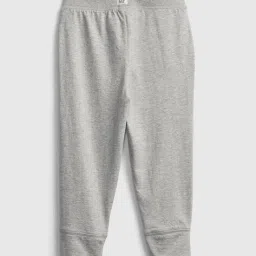 gap kids Heathered Joggers with Drawstring Waist image 2