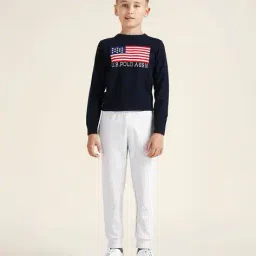 u.s. polo assn. Boys Regular Fit Track Pants with Drawstring Fastening image 2