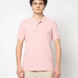 yousta Men Regular Fit Polo T-Shirt image 2