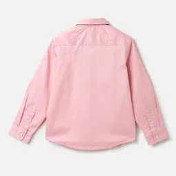 united colors of benetton Self Design Spread Collar Shirt image 2