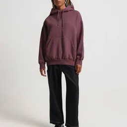 mischief monkey Women Regular Fit Hoodie with Full Sleeves image 2