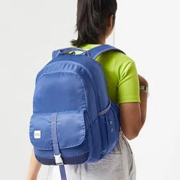 wiki Unisex Sheen Backpack with Pouch image 2