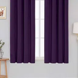 divine casa Blackout Eyelet Door Curtain image 2