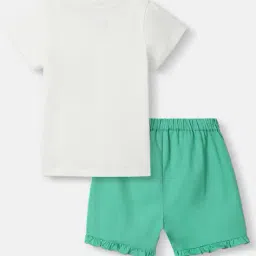 nauti nati Embroidered T-Shirt & Short Sets image 2