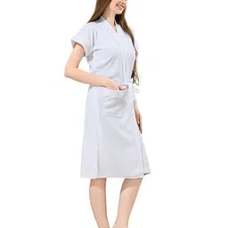 gemini Cotton Bath Robe with Waist-Tie image 2
