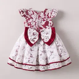 hopscotch Girls Embellished Fit and Flare Dress image 2