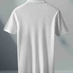 neonomad Men Striped Regular Fit Polo T-Shirt image 2