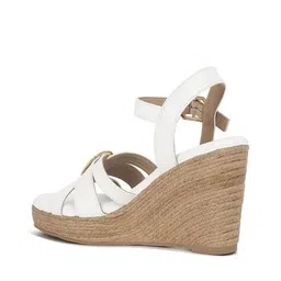 london rag Women Slip-On Wedges with Buckle Fastening image 2