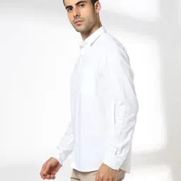 john players Men Slim Fit Cotton Shirt image 2
