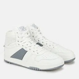 united colors of benetton Men Mid-Top Lace-Up Shoes image 2