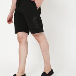 gas Logo Print Drawstring Shorts with Insert Pockets image 3