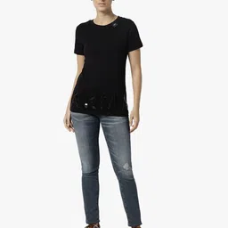 armani exchange Regular Fit T-Shirt with Logo Print image 3