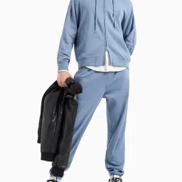 armani exchange Men Clean Lines Regular Fit Straight Track Pants image 3