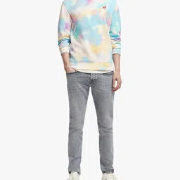 scotch & soda Tie & Dye Crew-Neck Sweatshirt image 3