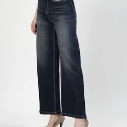 cosmic Women High-Rise Wide Leg Jeans image 3