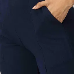 ausk Women Slim Fit Pleat-Front Chinos image 3