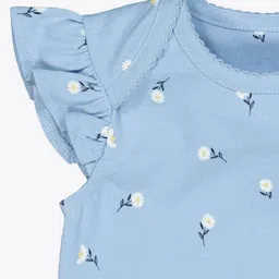 mothercare Graphic Printed Crew-Neck Romper image 3
