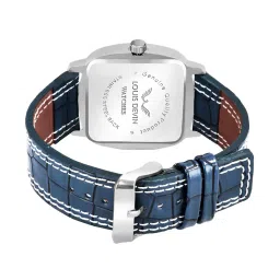 louis devin Analogue Watch With Leather Strap image 3