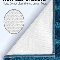 luxehome international Striped Rectangular Bath Mat image 3