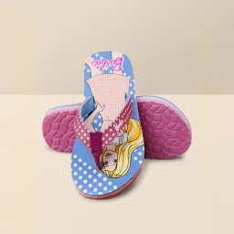 kidsville Barbie Print Thong-Strap Flip-Flops image 3