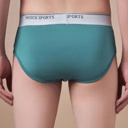 masch sports Pack of 2 Briefs with Elasticated Waistband image 3