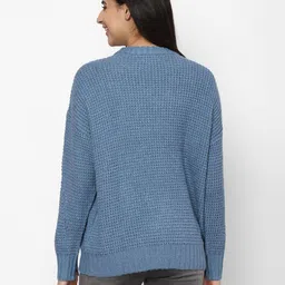 american eagle Chunky-Knit Crew-Neck Pullover image 3