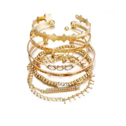 jewels galaxy Gold Plated Bracelet image 3