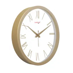 random Round Plastic Analogue Wall Clock image 3