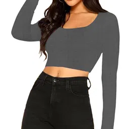 sohot Women Ribbed Slip-On Blouse image 3