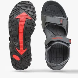 performax Strappy Sandals with Velcro Closure image 3