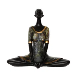 ecraftindia Lady Butterfly Yoga Pose Showpiece image 3