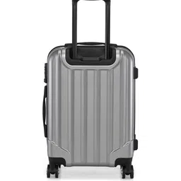 swiss brand Striped Trolley Bag with TSA Number Lock image 3