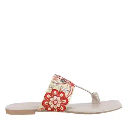 metro Embellished Toe-Ring Flip-Flops image 5