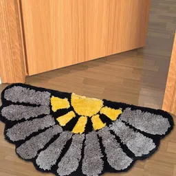 aazeem Floral Anti-Skid Rug image 3